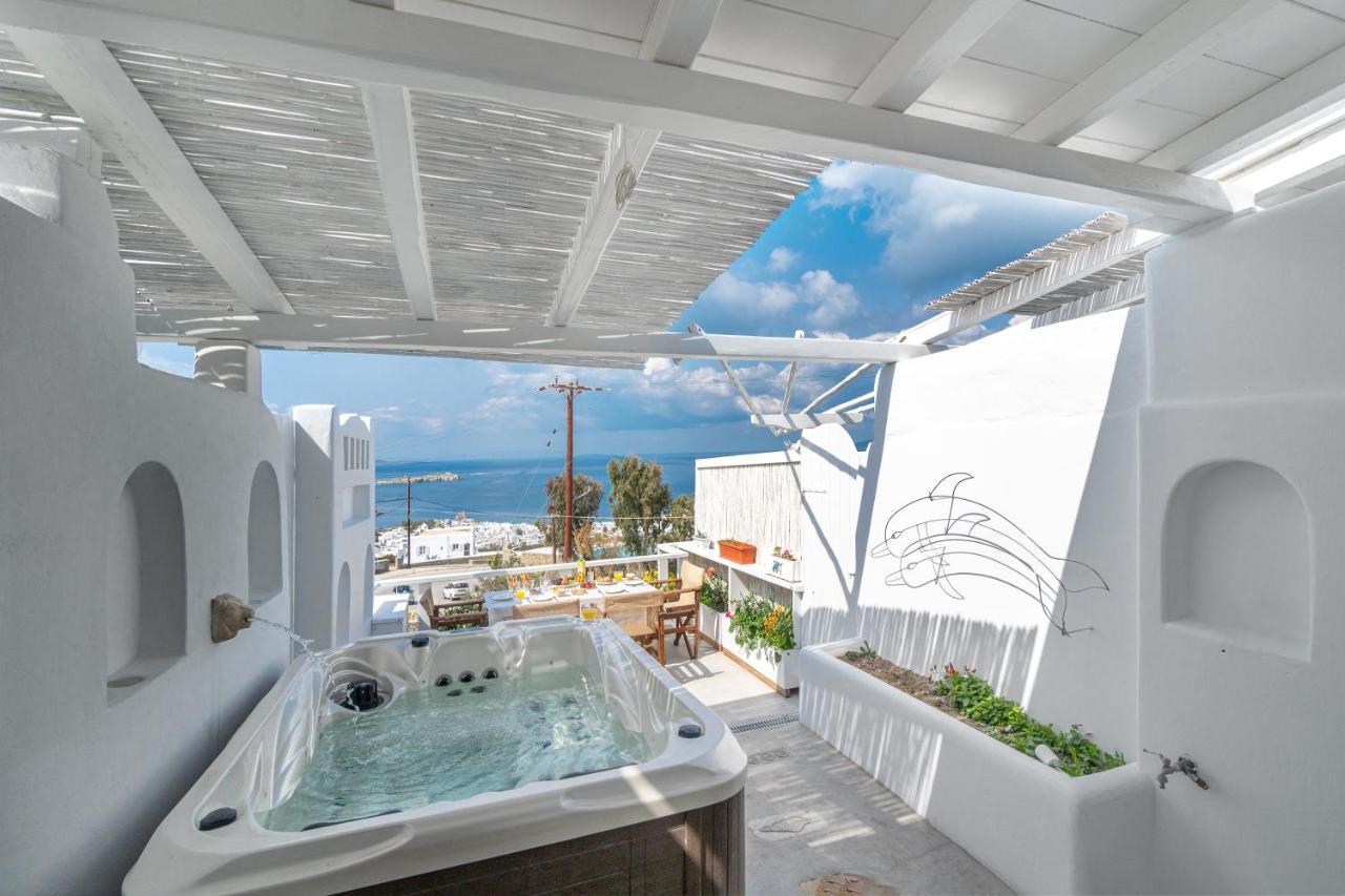 Bella View Mykonos Town Suites Kültér fotó